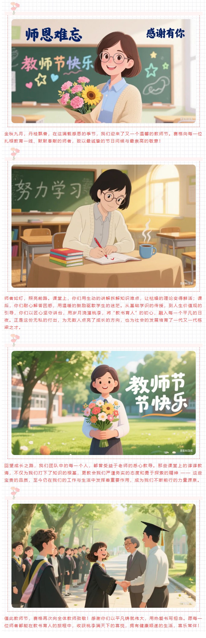 感恩有您 照亮前行 — 祝老師們節(jié)日快樂!_副本